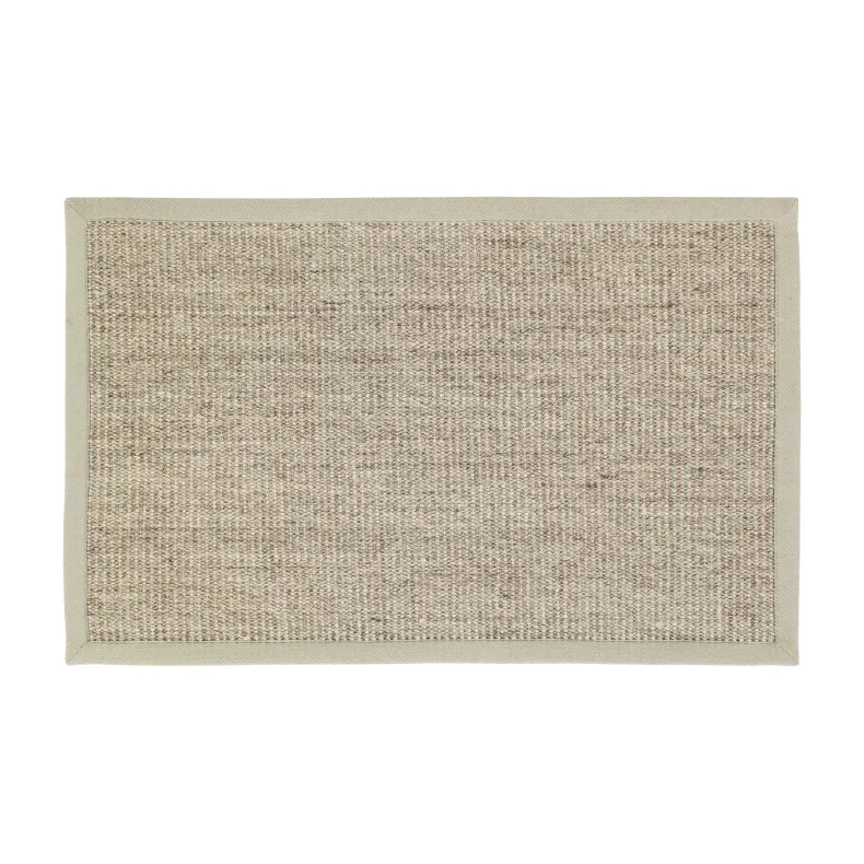 Sisal χαλάκι ειδόσου γκρι μπεζ, 60x90 cm Dixie