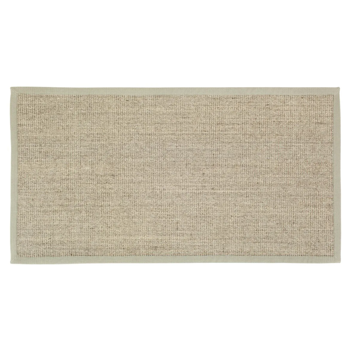 Sisal χαλάκι ειδόσου γκρι μπεζ, 80x150 cm Dixie
