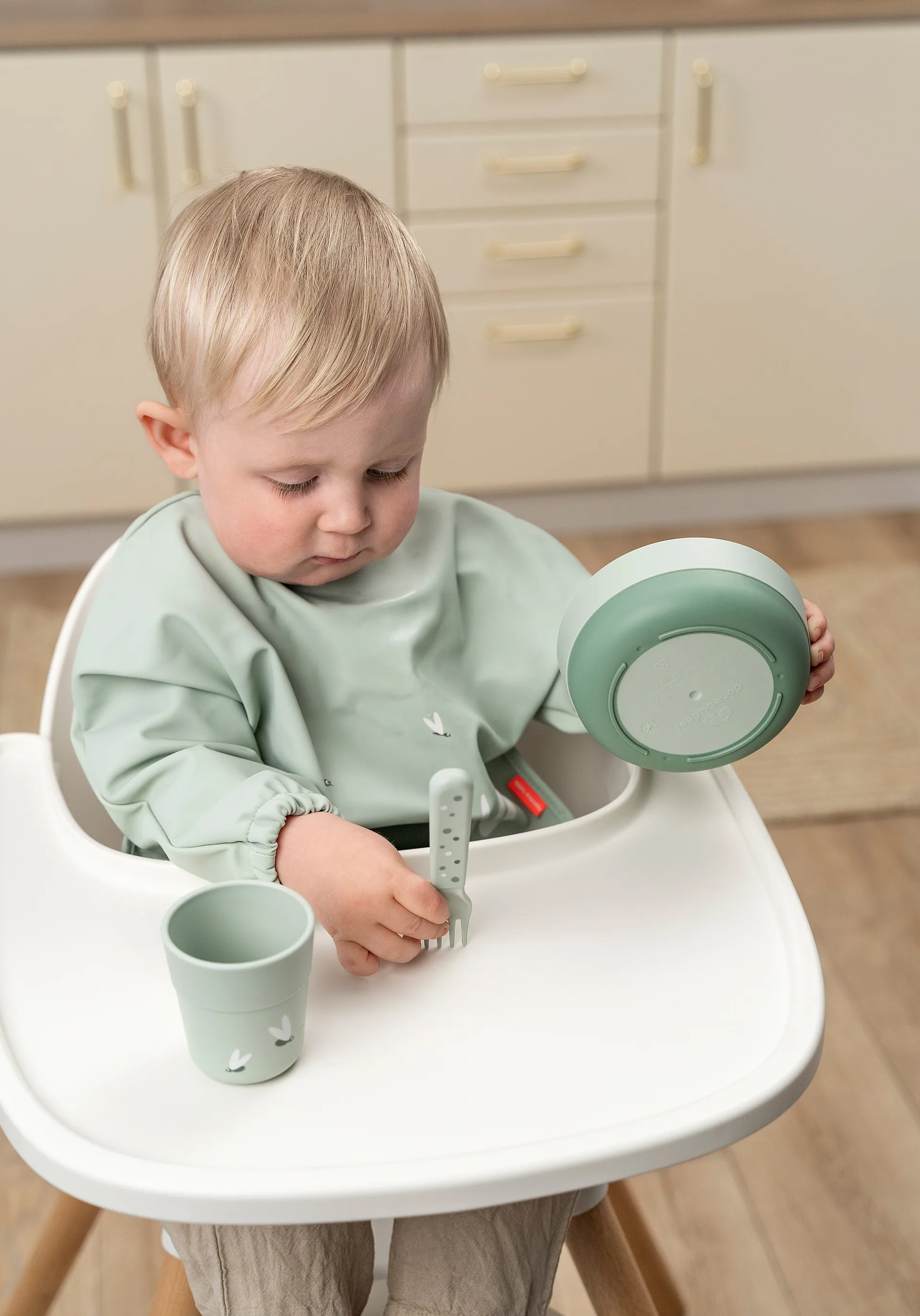 Croco foodie μπολ Ø12 cm, Green Done by deer