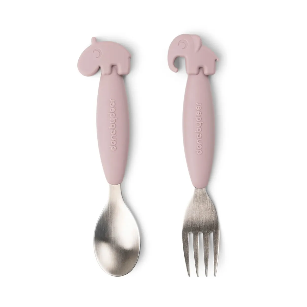 Σετ μαχαιροπήρουνων Deer Friends Easy-grip, 2 τεμαχίων, Powder Done by deer