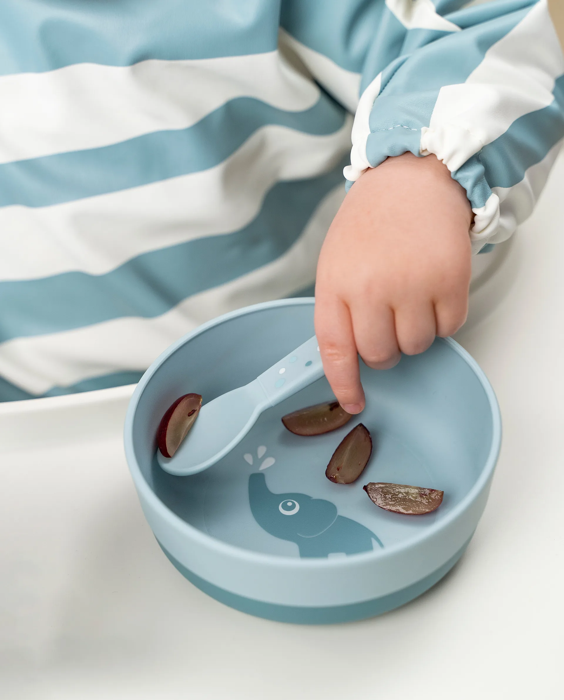 Σετ μαχαιροπίρουνα Happy Dots foodie 3 τεμαχίων, Blue Done by deer