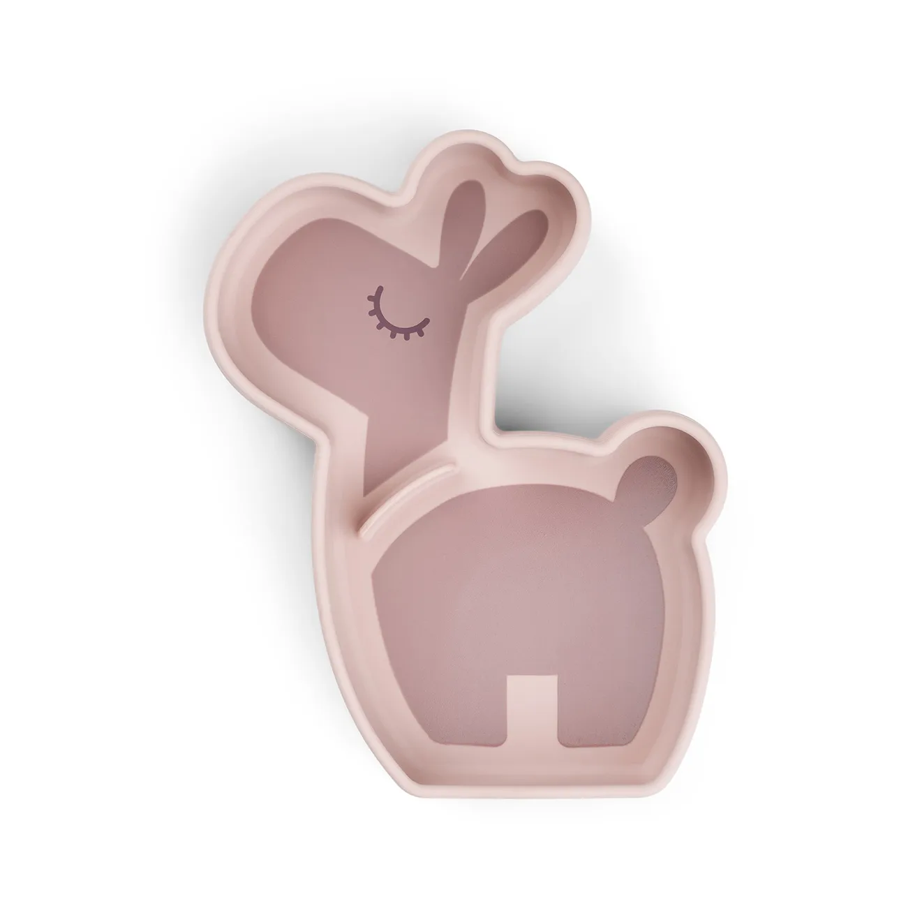 Παιδικό πιάτο Lalee Stick&Stay 13,5x18 cm, Powder Done by deer