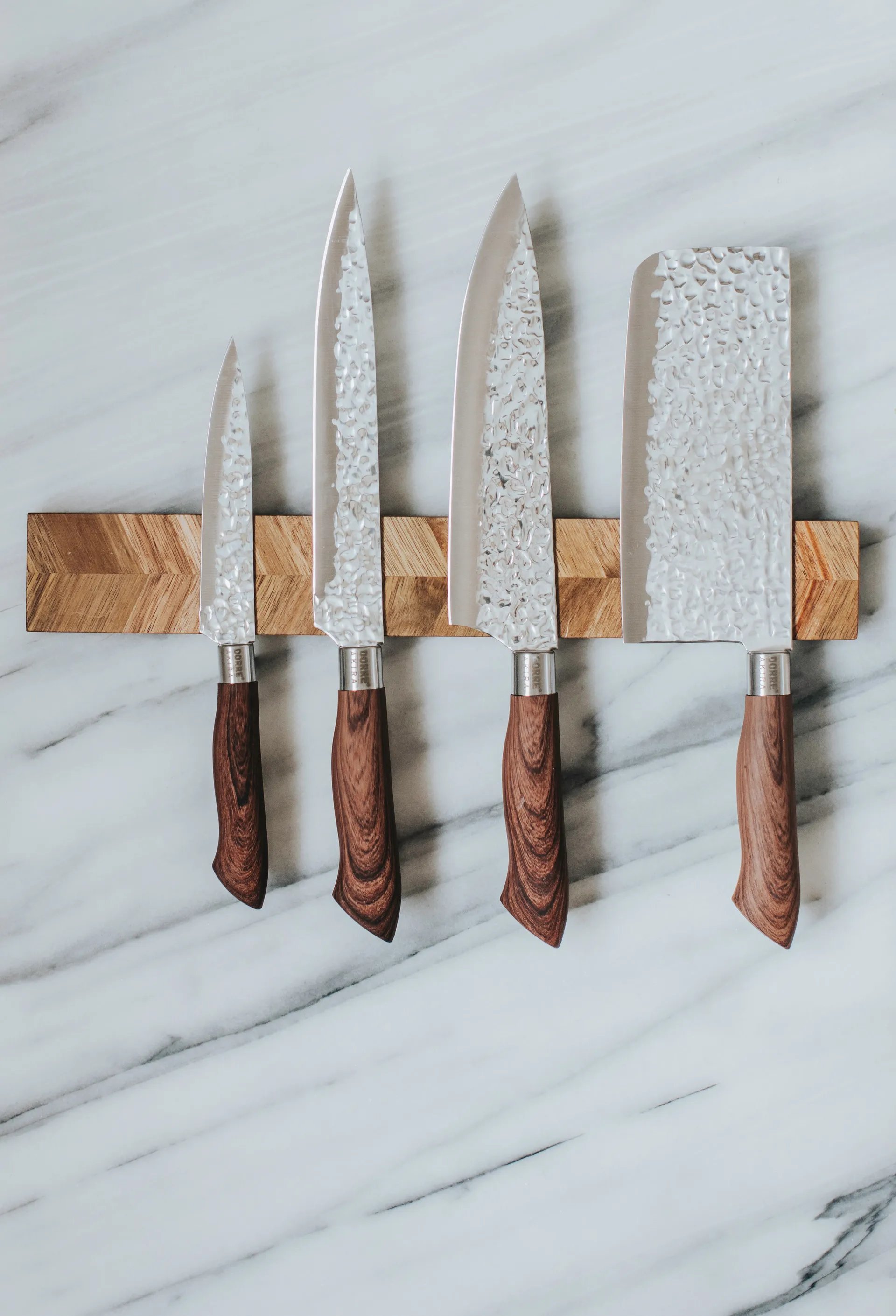 Μαχαίρι σεφ Akira κινεζικό 30 εκ., Καφέ Dorre