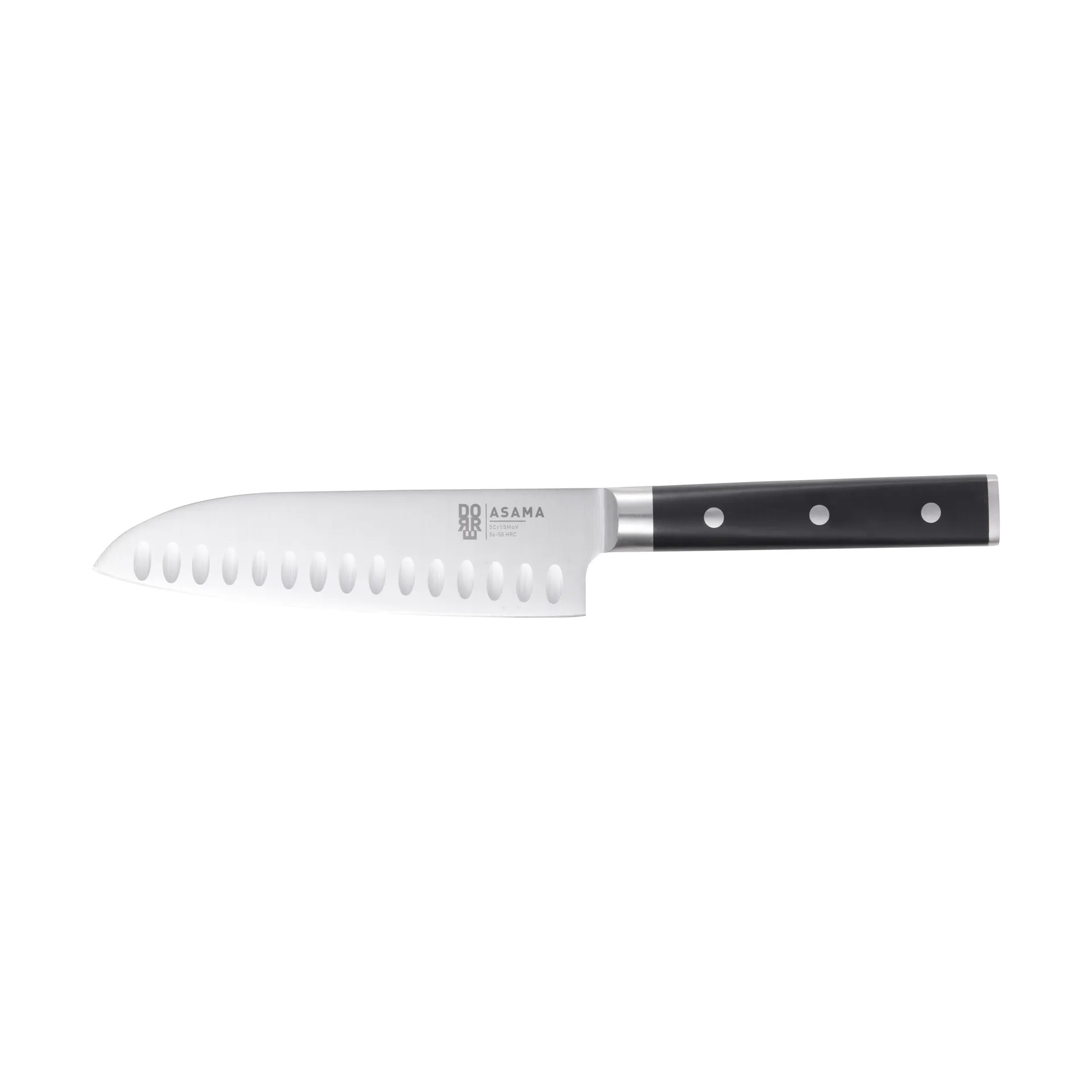 Asama santoku μαχαίρι σεφ 18 εκ., Ανοξείδωτο ατσάλι Dorre