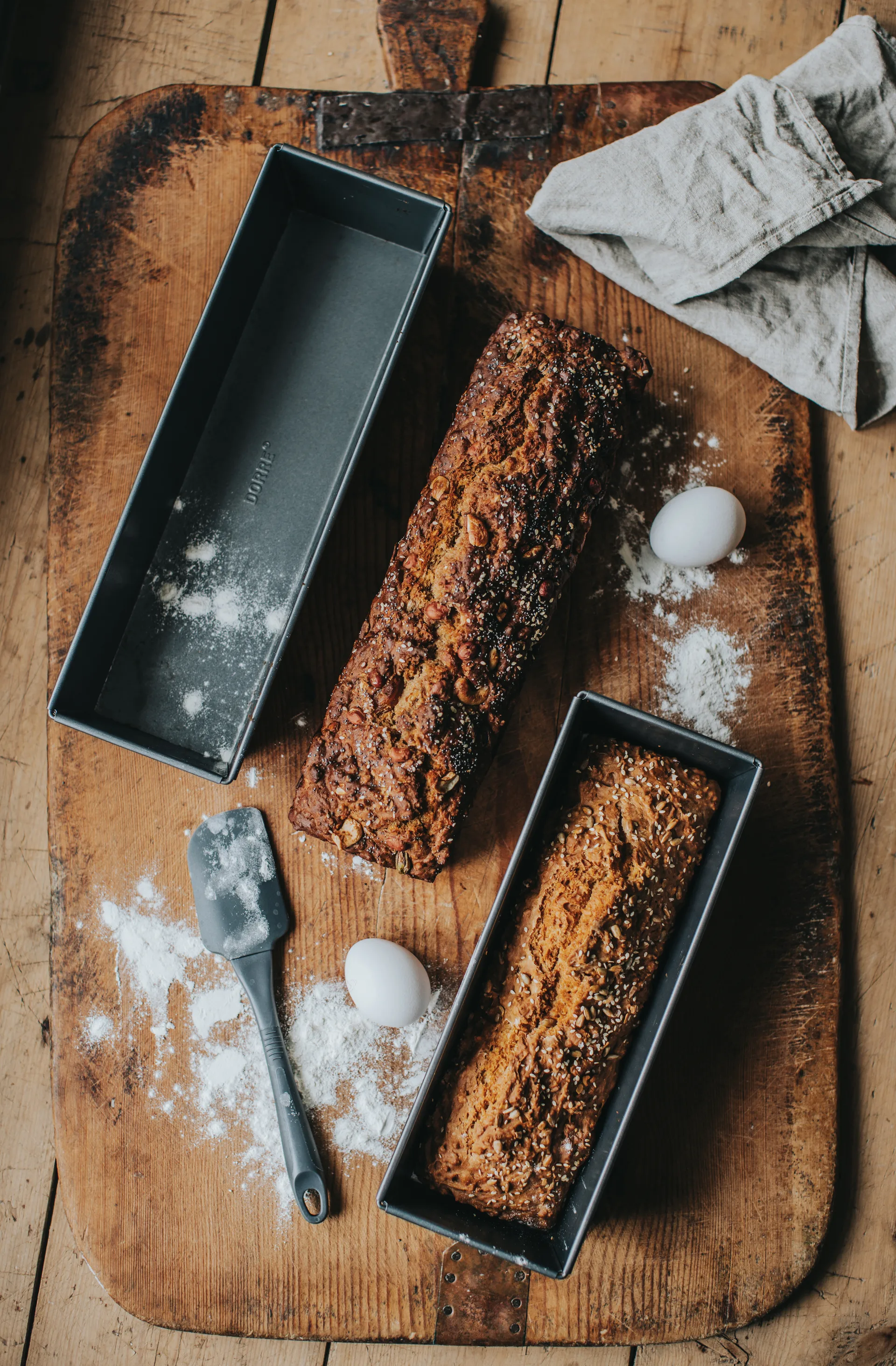 Brody Φόρμα ψωμιού ανθρακούχο ατσάλι, 31x11,4x7 εκ. Dorre