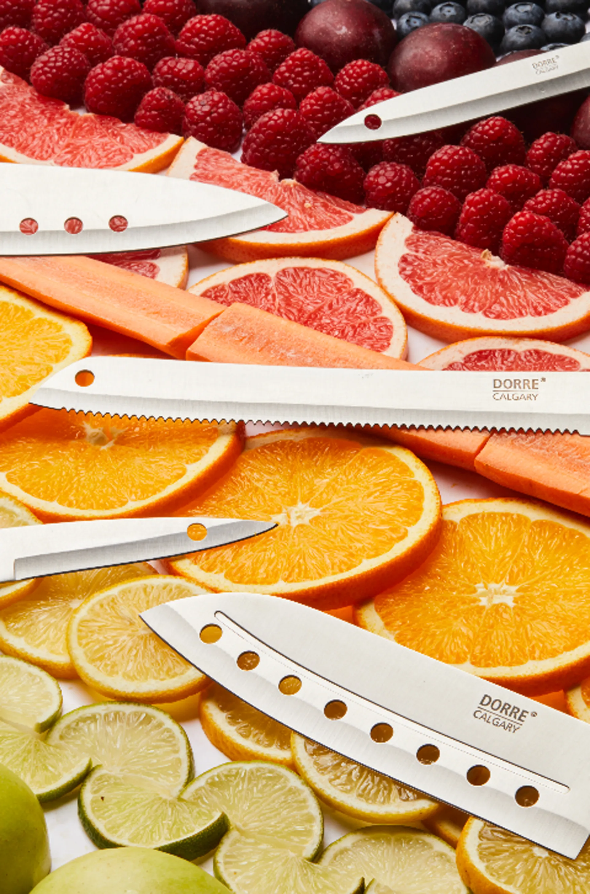 Calgary σετ μαχαίρια 5 τεμάχια, Ανοξείδωτο ατσάλι Dorre