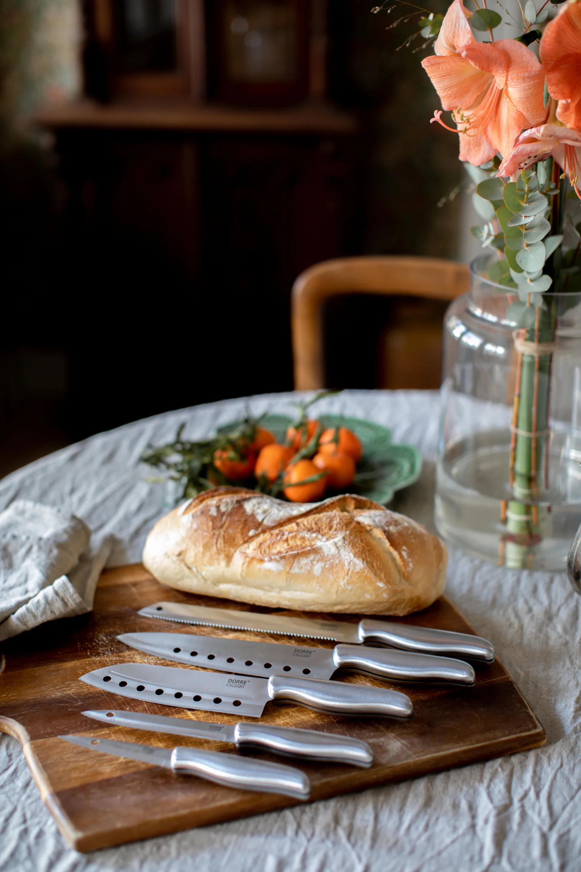 Calgary σετ μαχαίρια 5 τεμάχια, Ανοξείδωτο ατσάλι Dorre