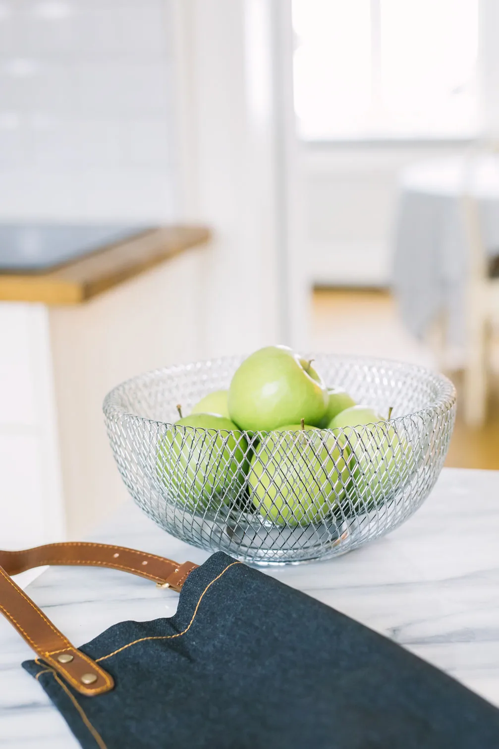 Elena ποδιά 70x80 cm, Μπλε Dorre