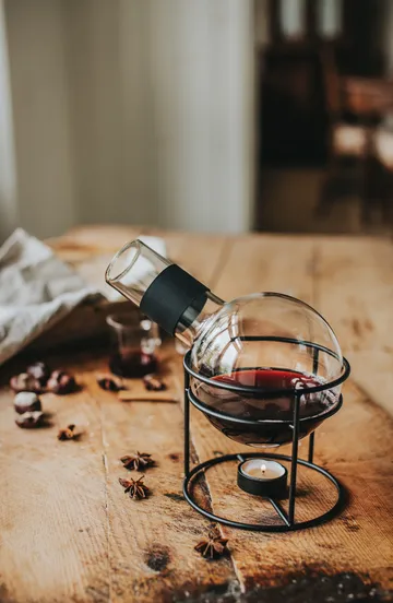 Glora Glöggkolv γυαλί 1,3 L - Μάυρο - Dorre