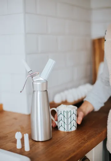 Grette σιφόνι 0,5 λίτρων - Ασημί - Dorre