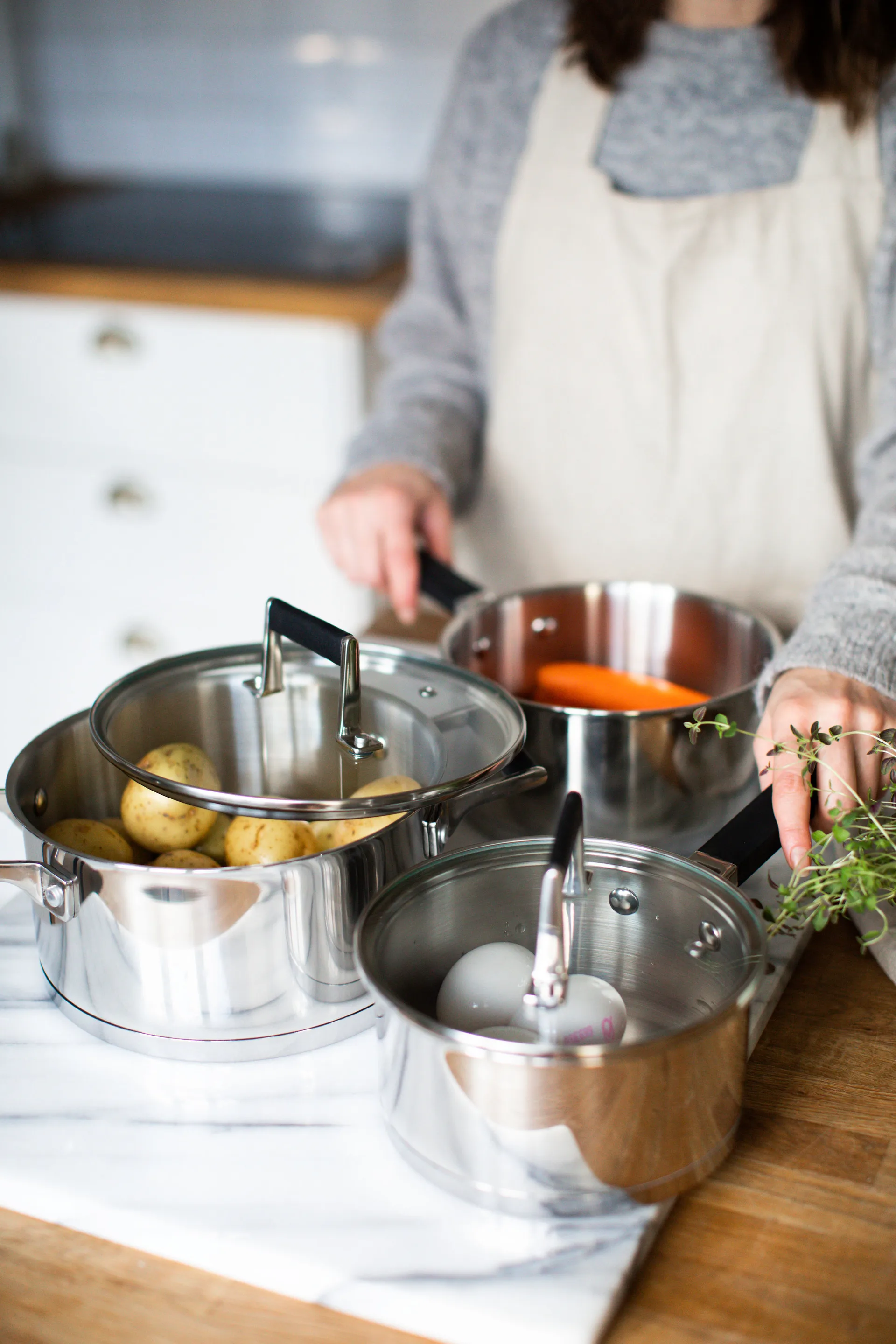 Kaci κατσαρολάκια σετ 6 τεμάχια, Ανοξείδωτο ατσάλι Dorre