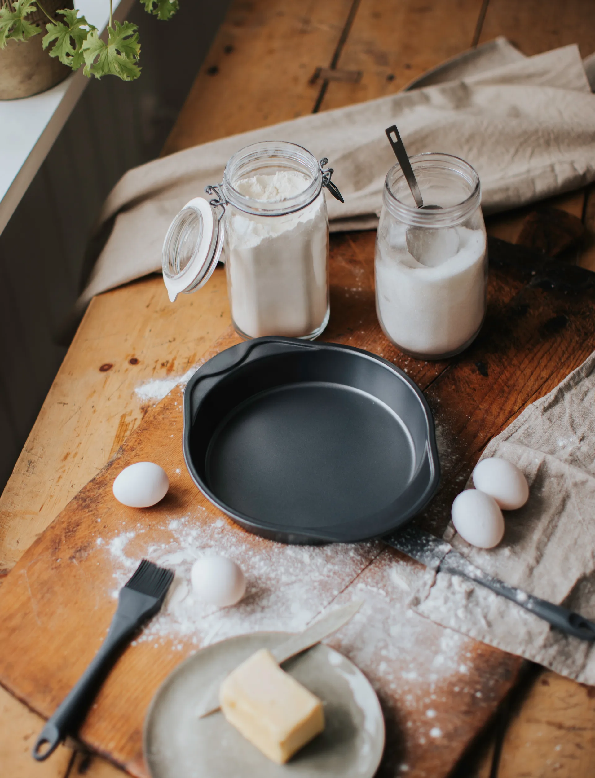 Φόρμα ψησίματος Karabo Ø24,5 εκ., Γκρι-μαύρο Dorre