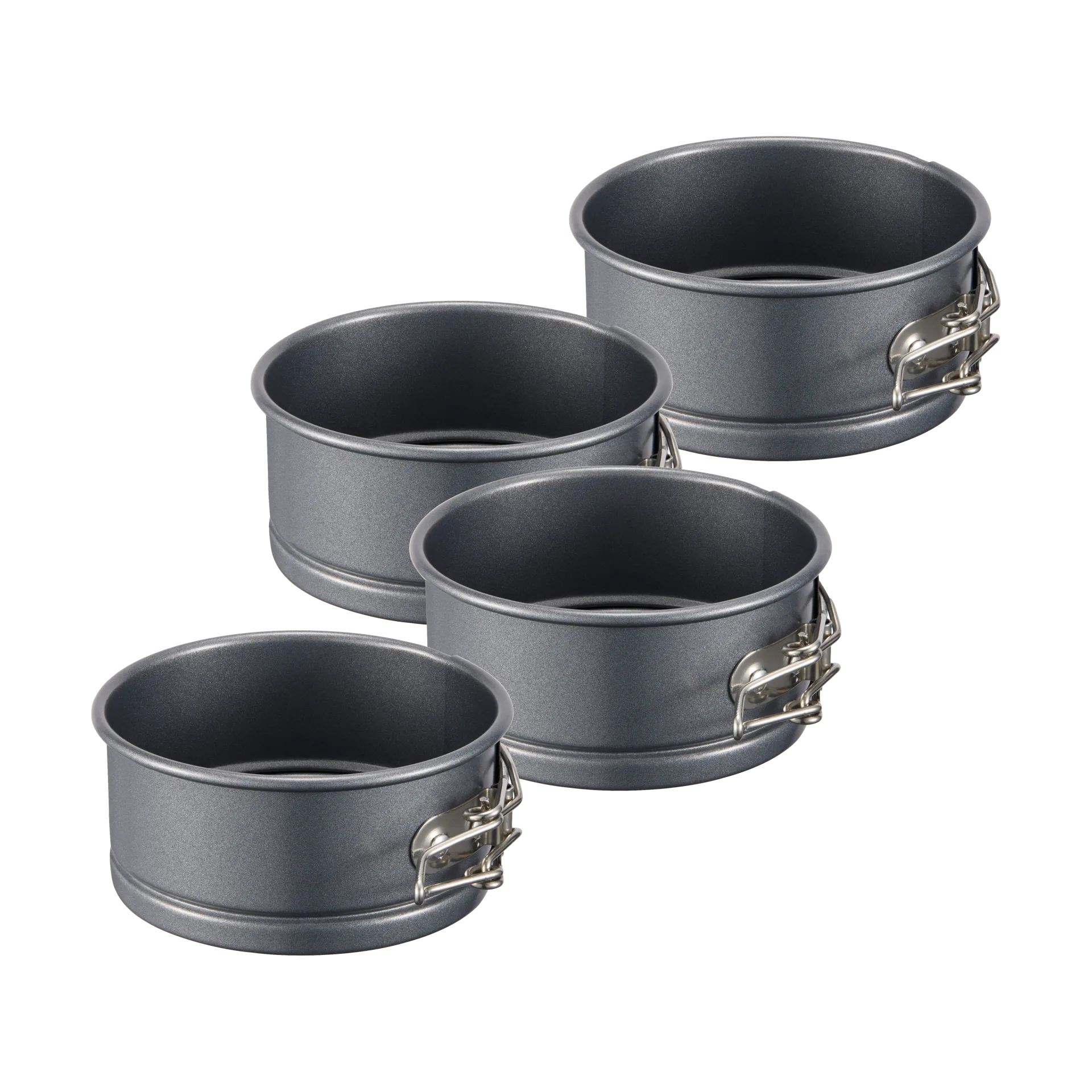 Karabo μίνι ταψί από ανθρακούχο ατσάλι 4 τεμαχίων, Ø10 εκ. Dorre