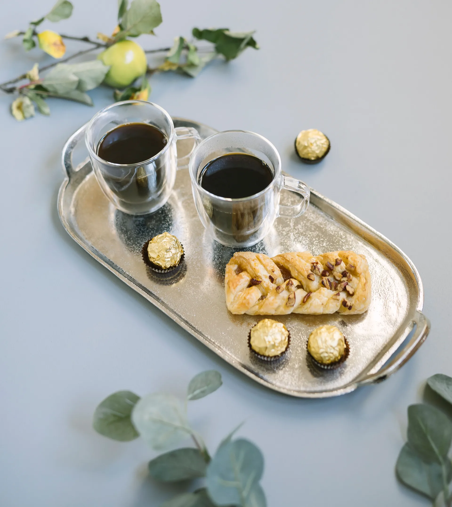 Kirk φλιτζάνι του καφέ με διπλό τοίχωμα 24 cl Συσκευασία 2 τεμαχίων, Γυαλί Dorre