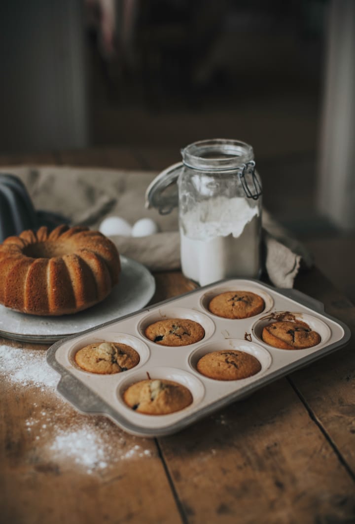 Φόρμα για muffins Cookie 12 τεμάχια, Μπεζ Dorre