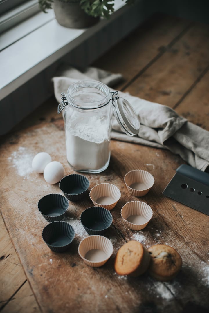 Καλούπια για muffins Cookie - 6 τεμάχια, Γκρι Dorre