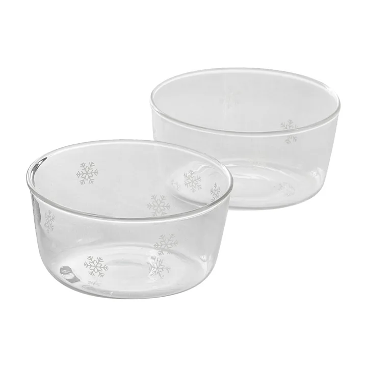 Κούπα Snöstjärna Ø10 cm 2 τεμάχια - Glas - Dorre