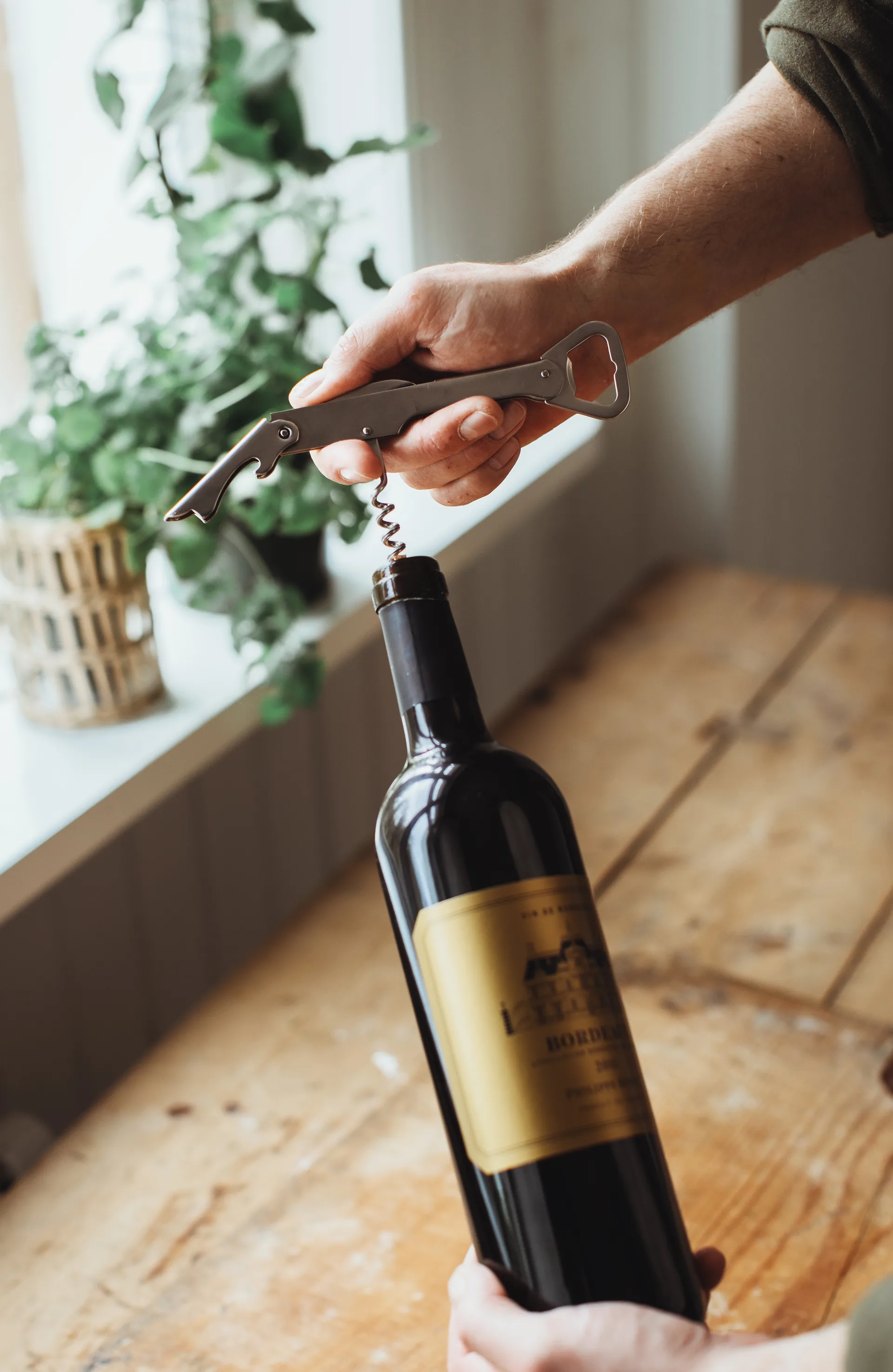 Varda Ανοιχτήρι κρασιού & καπακιών 14,5 cm, Ανοξείδωτο ατσάλι Dorre