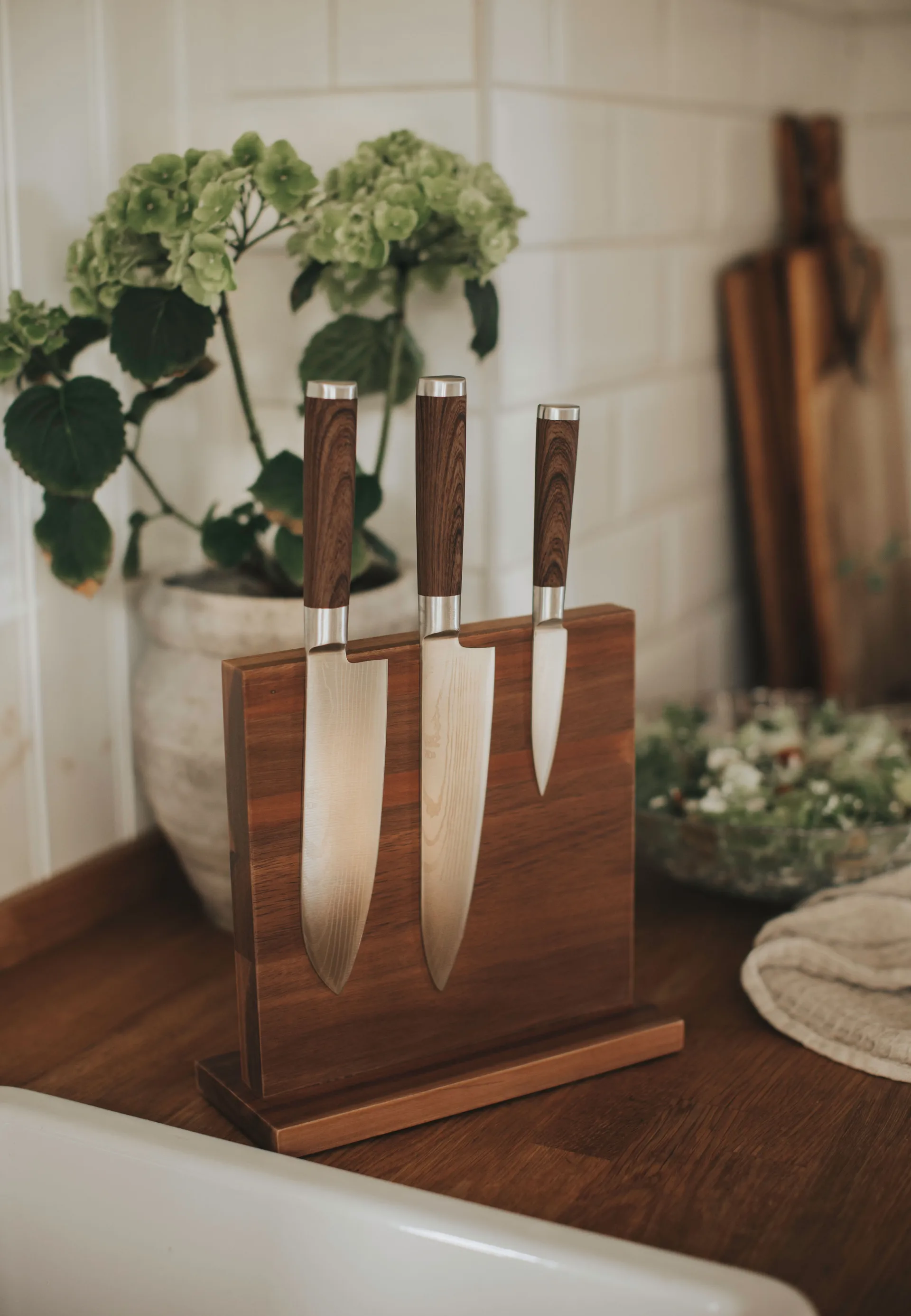 Yari σετ μαχαιριών 3 μαχαίρια, Ανοξείδωτο ατσάλι Dorre