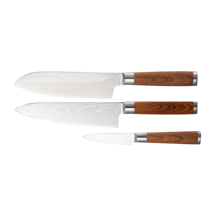 Yari σετ μαχαιριών 3 μαχαίρια - Ανοξείδωτο ατσάλι - Dorre