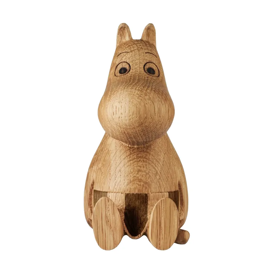 Ξύλινο διακοσμητικό Moomin Muminmamma 10 cm, ΔΡΥΣ (FSC) Dsignhouse x Moomin