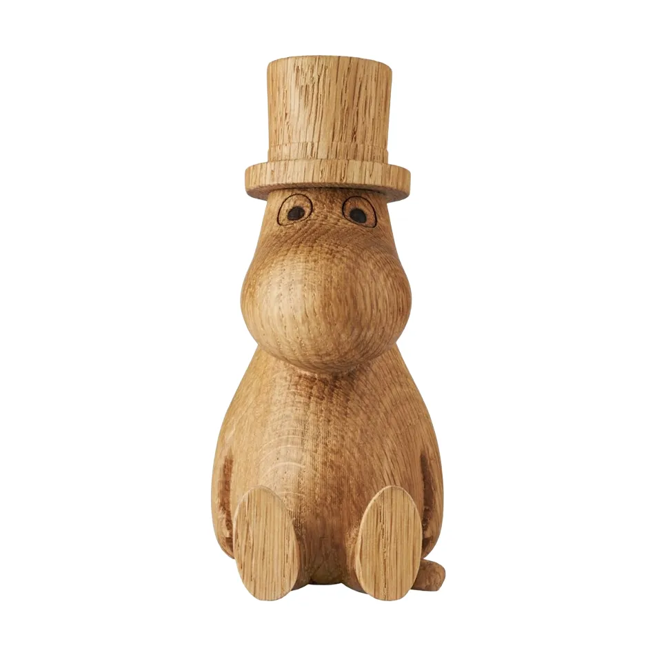 Ξύλινο διακοσμητικό Moomin Muminpappa 11 cm, ΔΡΥΣ (FSC) Dsignhouse x Moomin