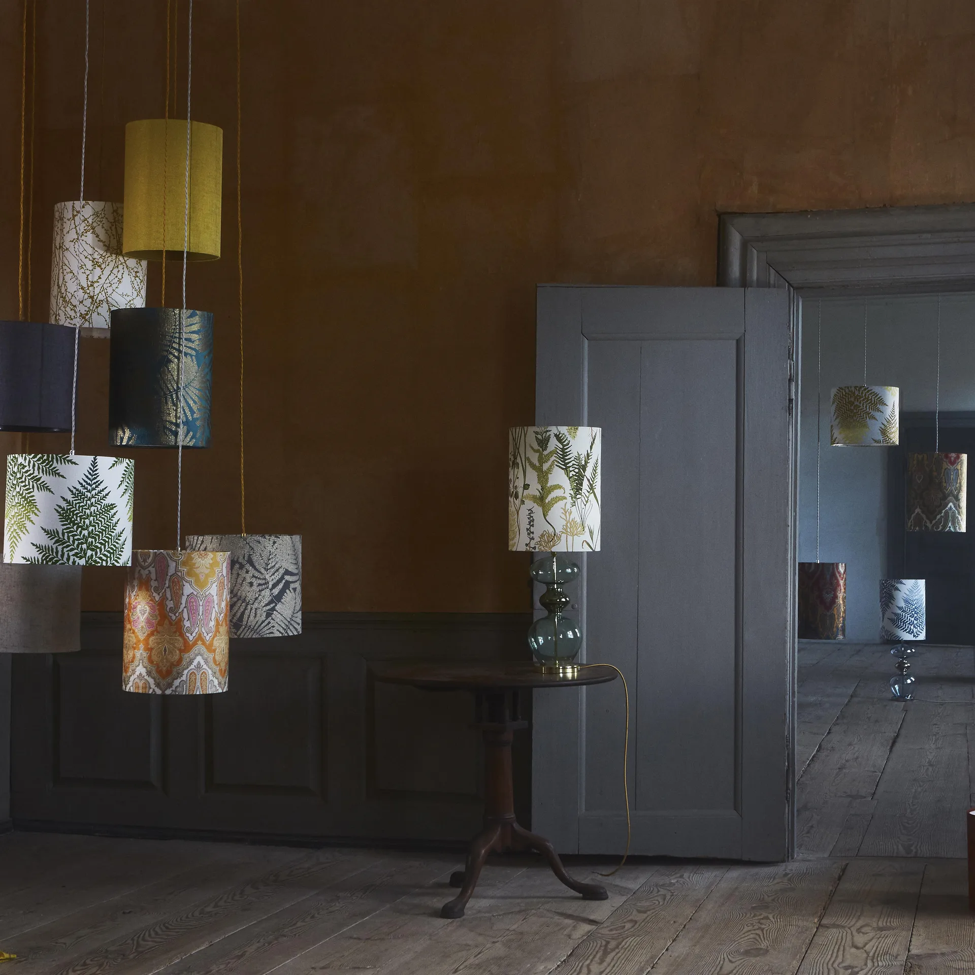 Fern leaves αμπαζούρ Ø 30 cm, βάσκας EBB & FLOW