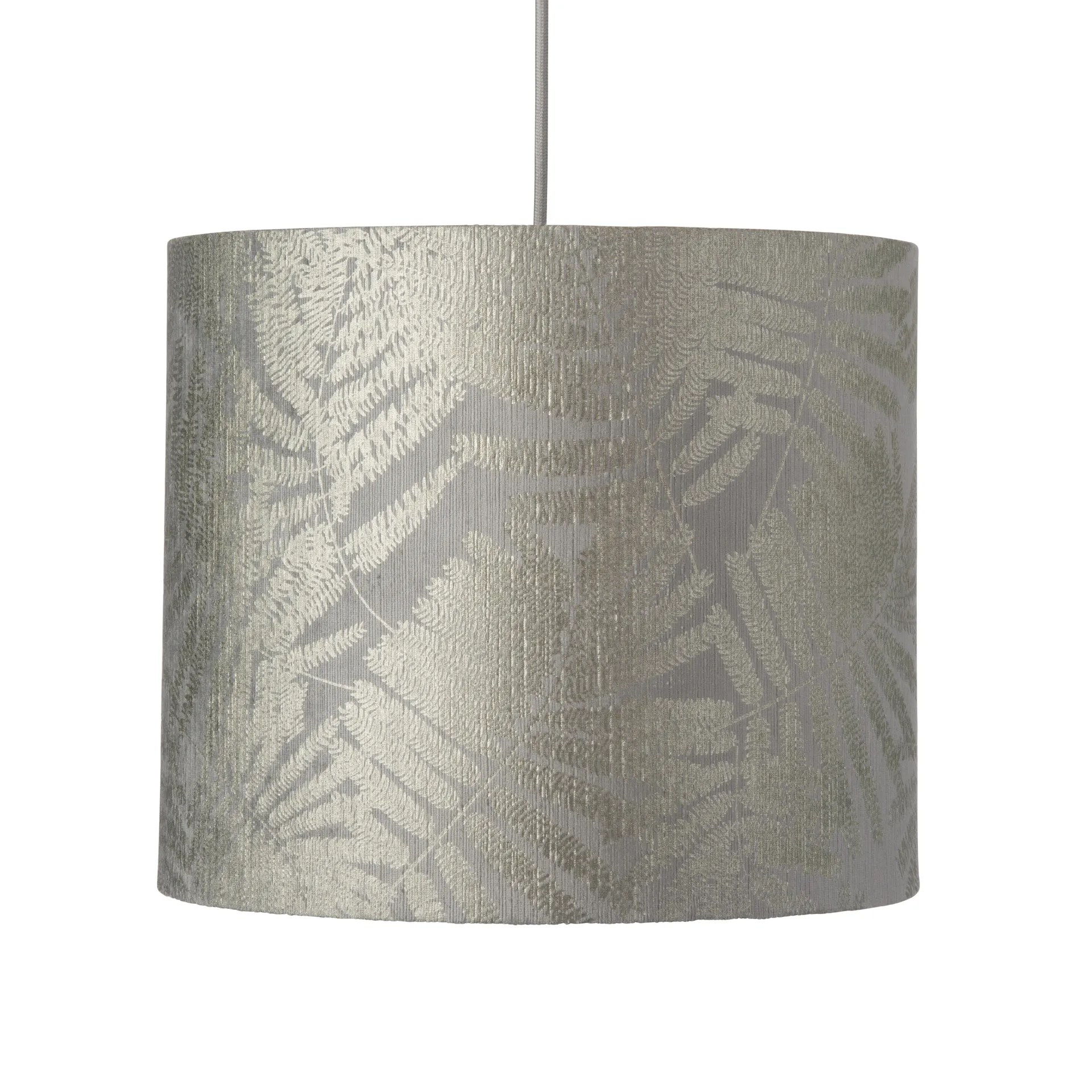 Fern leaves αμπαζούρ Ø 35 cm, ασημί EBB & FLOW