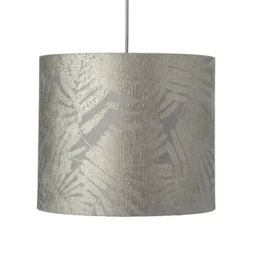 Fern leaves αμπαζούρ Ø 35 cm - ασημί - EBB & FLOW