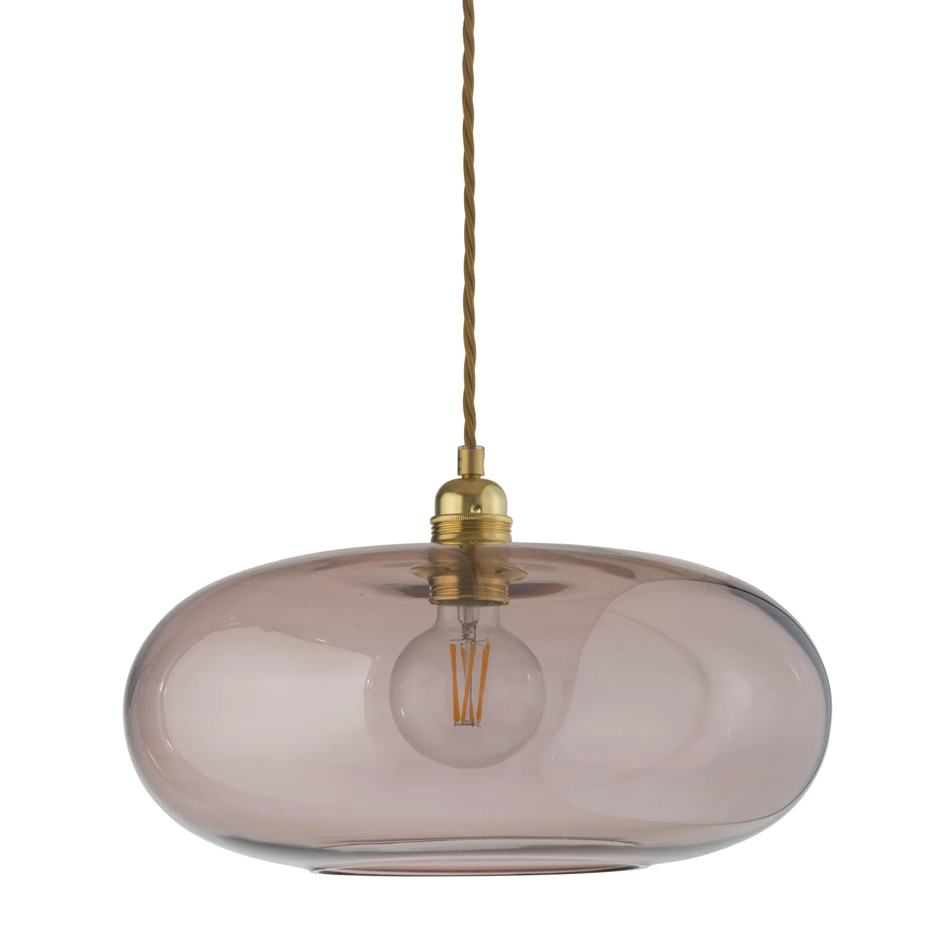 Horizon φωτιστικό οροφής Ø 36 cm, οψιδιανός EBB & FLOW