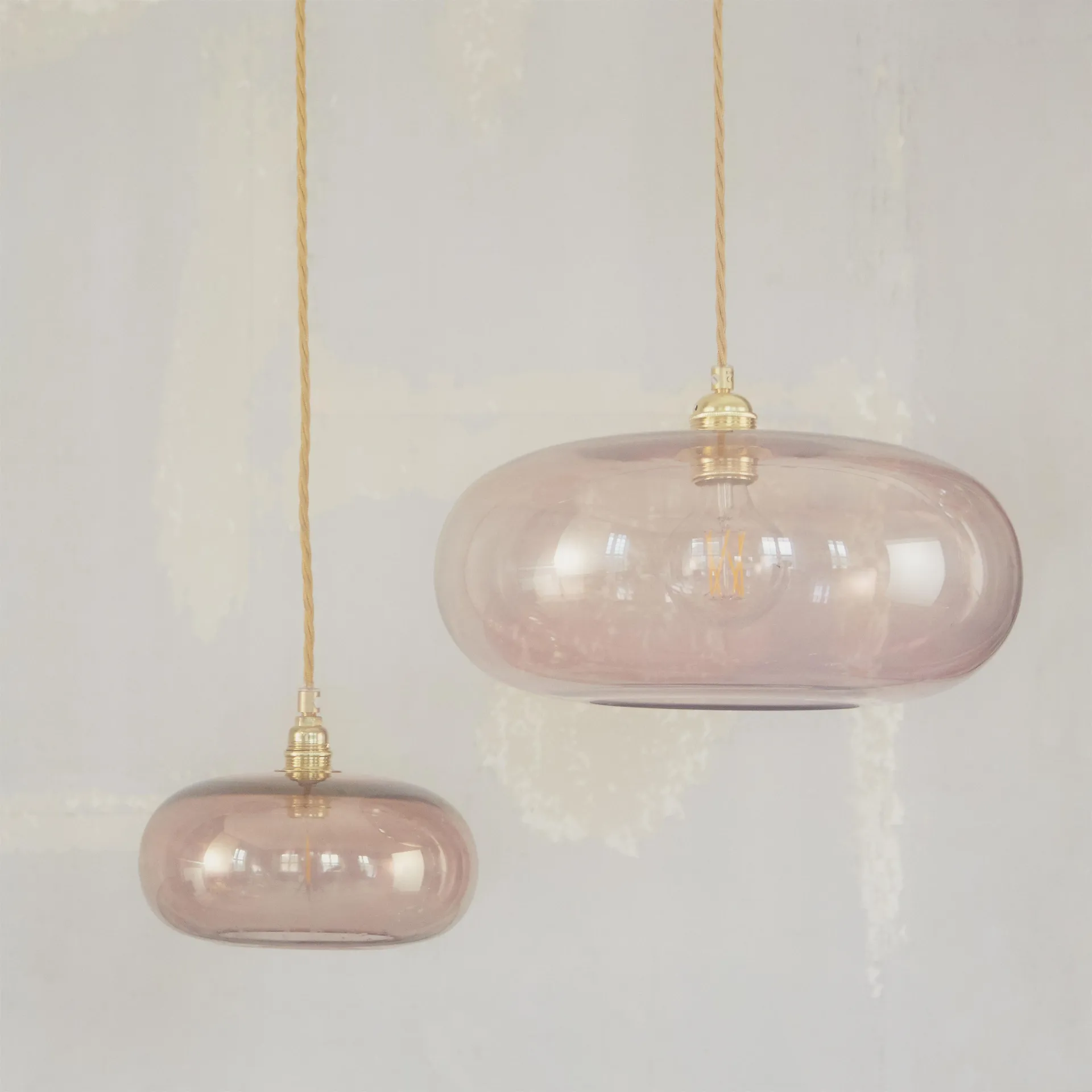 Horizon φωτιστικό οροφής Ø 36 cm, οψιδιανός EBB & FLOW