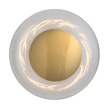 Horizon surface απλίκα τοίχου - Clear-shiny gold, Ø29 εκ. - EBB & FLOW