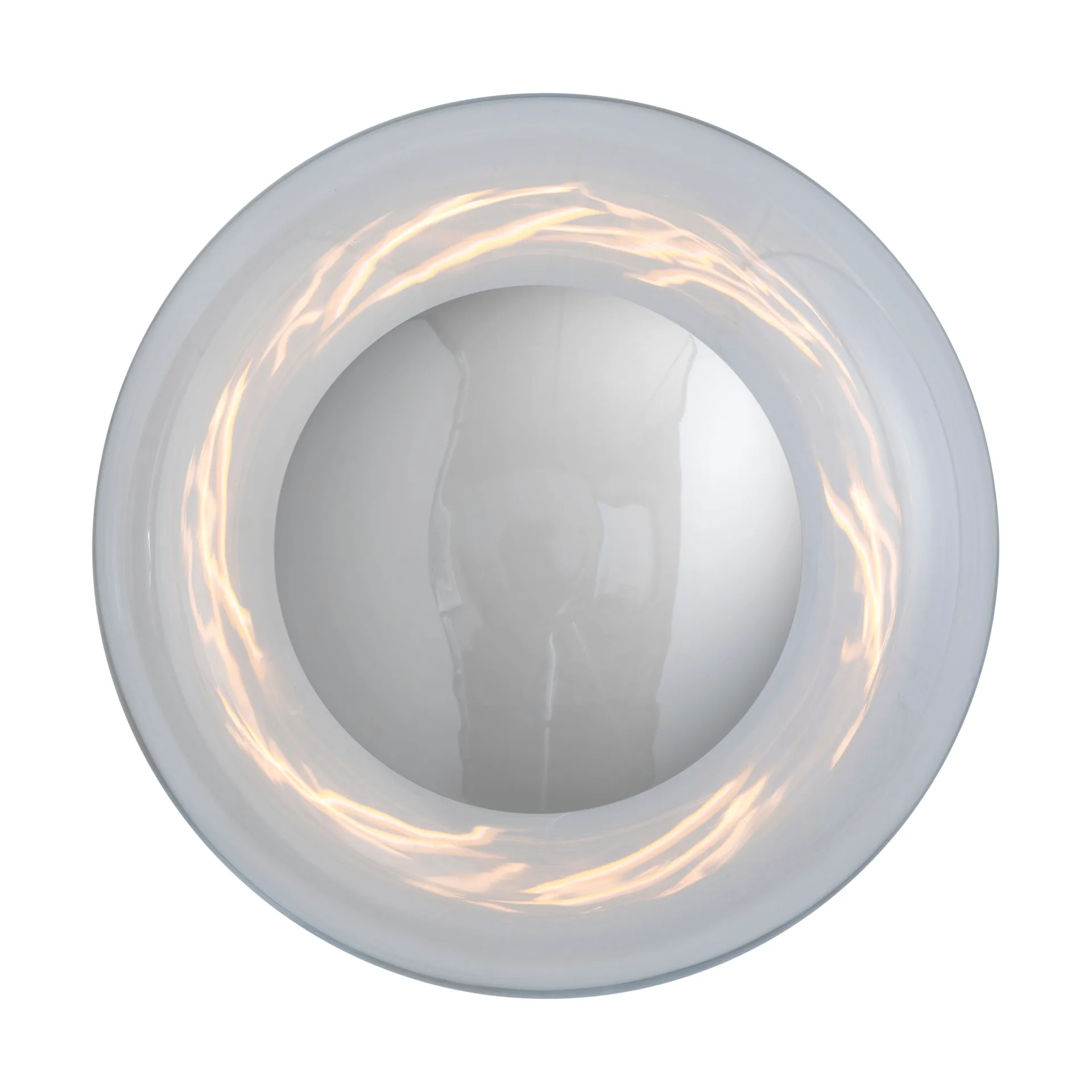 Horizon surface απλίκα τοίχου, Clear-silver, Ø29 εκ. EBB & FLOW