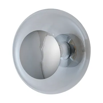 Horizon surface απλίκα τοίχου - Clear-silver, Ø29 εκ. - EBB & FLOW