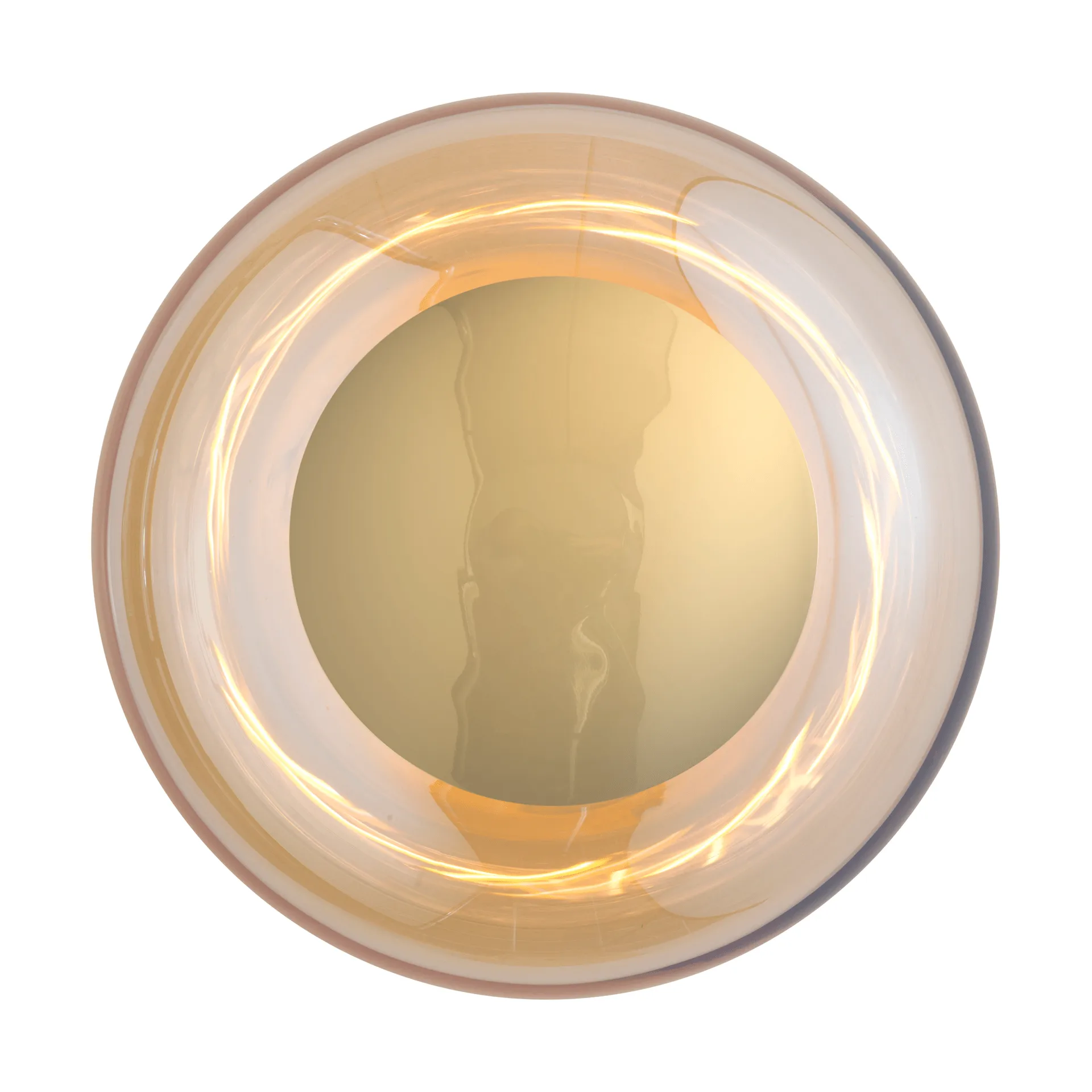 Horizon surface απλίκα τοίχου, Golden smoke, Ø29 εκ. EBB & FLOW