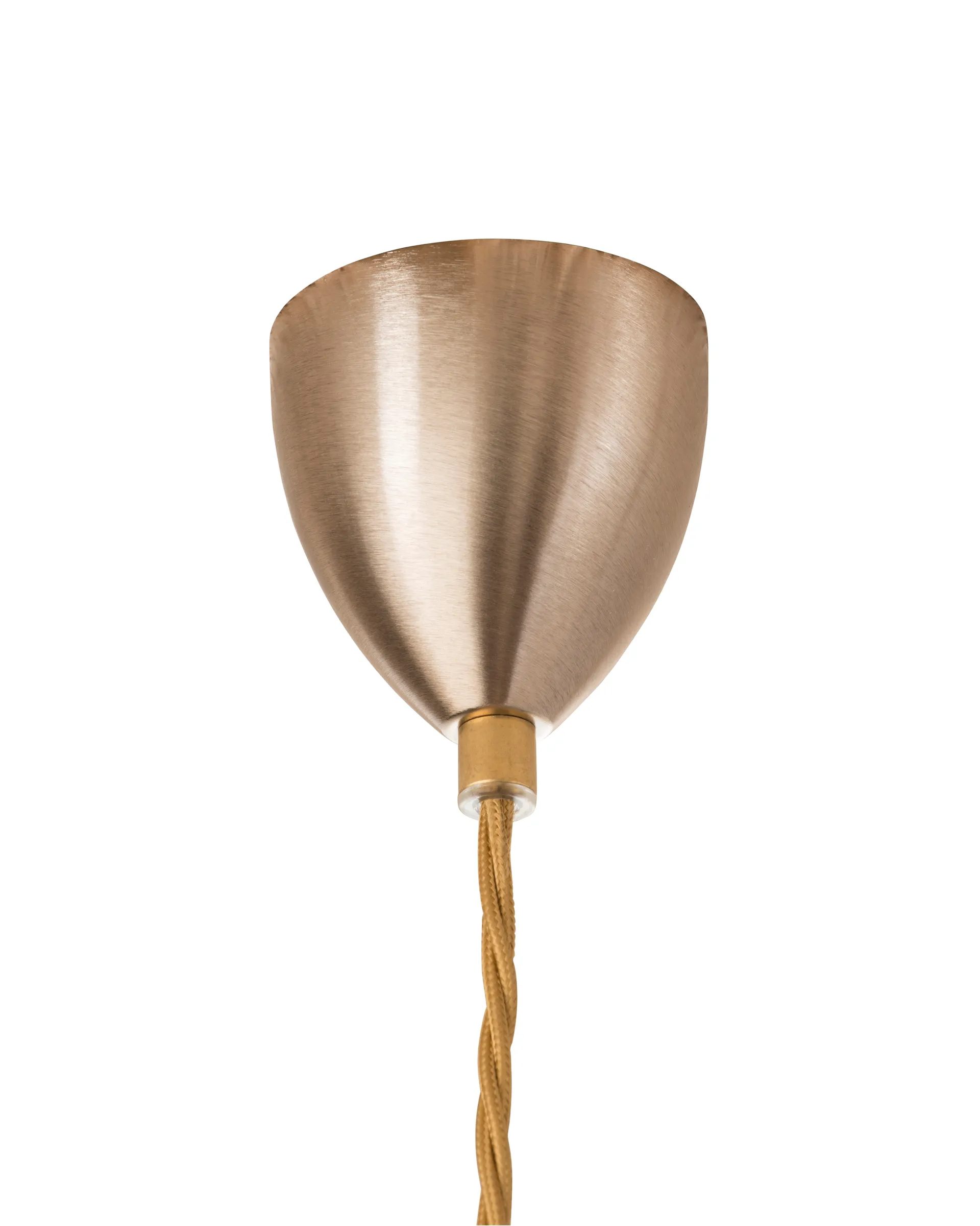 Rowan κρεμαστό φωτιστικό M Ø 22 cm, καφέ του κάστανου EBB & FLOW