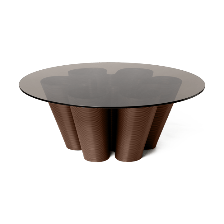 Anemone τραπεζάκι του καφέ Ø110 cm - Chocolate - Ekbacken Studios