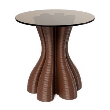 Anemone βο�ηθητικό τραπεζάκι Ø50 cm - Chocolate - Ekbacken Studios