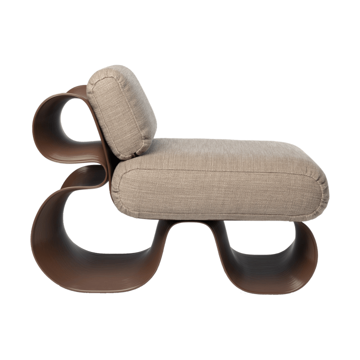 Eel καρέκλα καθιστικού - Chocolate - Ekbacken Studios