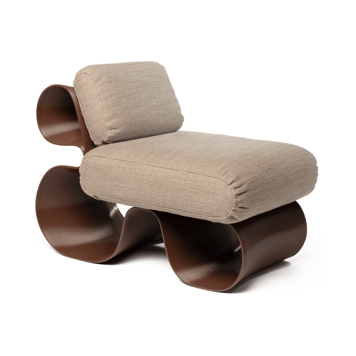 Eel καρέκλα καθιστικού - Chocolate - Ekbacken Studios