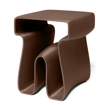 Octopus βοηθητικό τραπεζάκι 38x40 cm - Chocolate - Ekbacken Studios