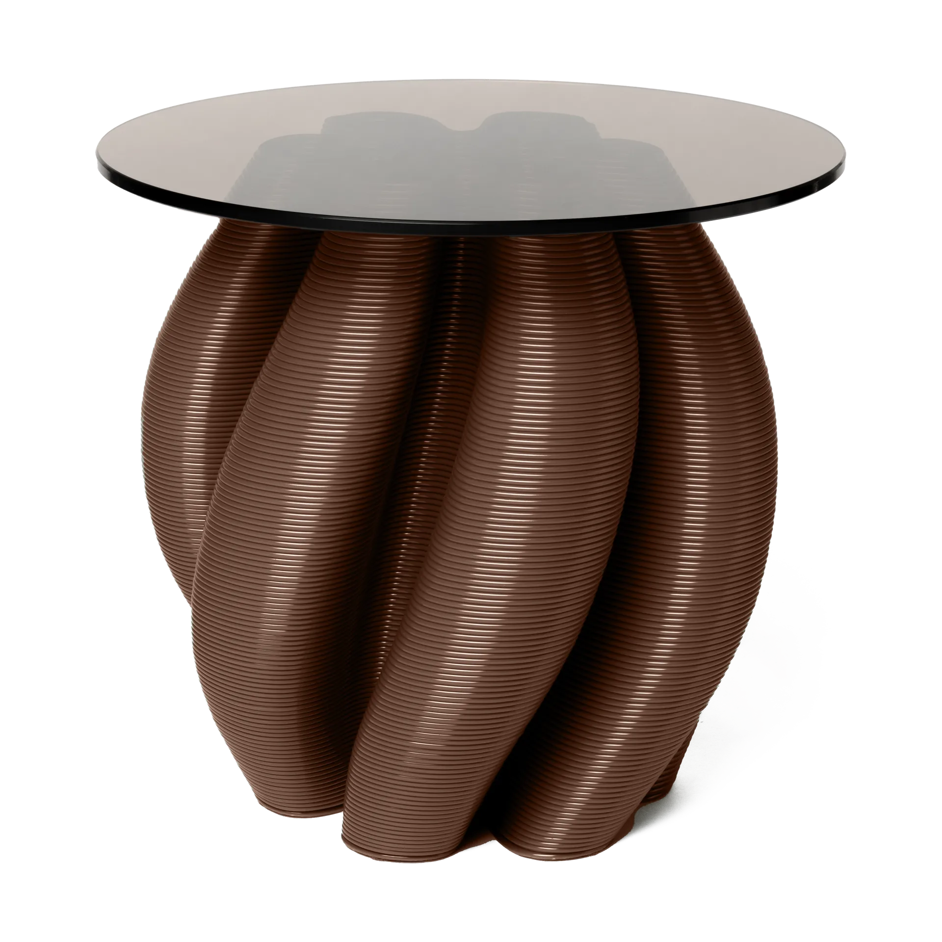 Water lily βοηθητικό τραπεζάκι Ø50 cm, Chocolate Ekbacken Studios