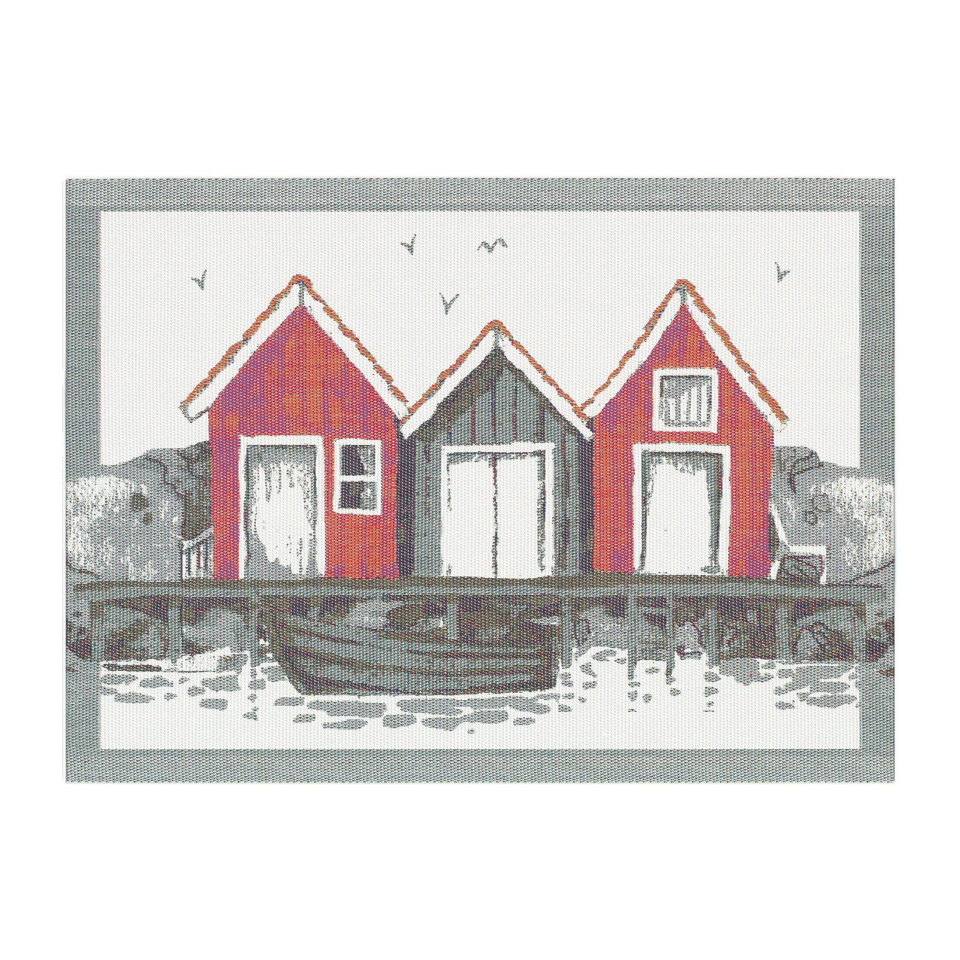 Alma σουπλά 35x48 cm, Πολύχρωμο Ekelund Linneväveri