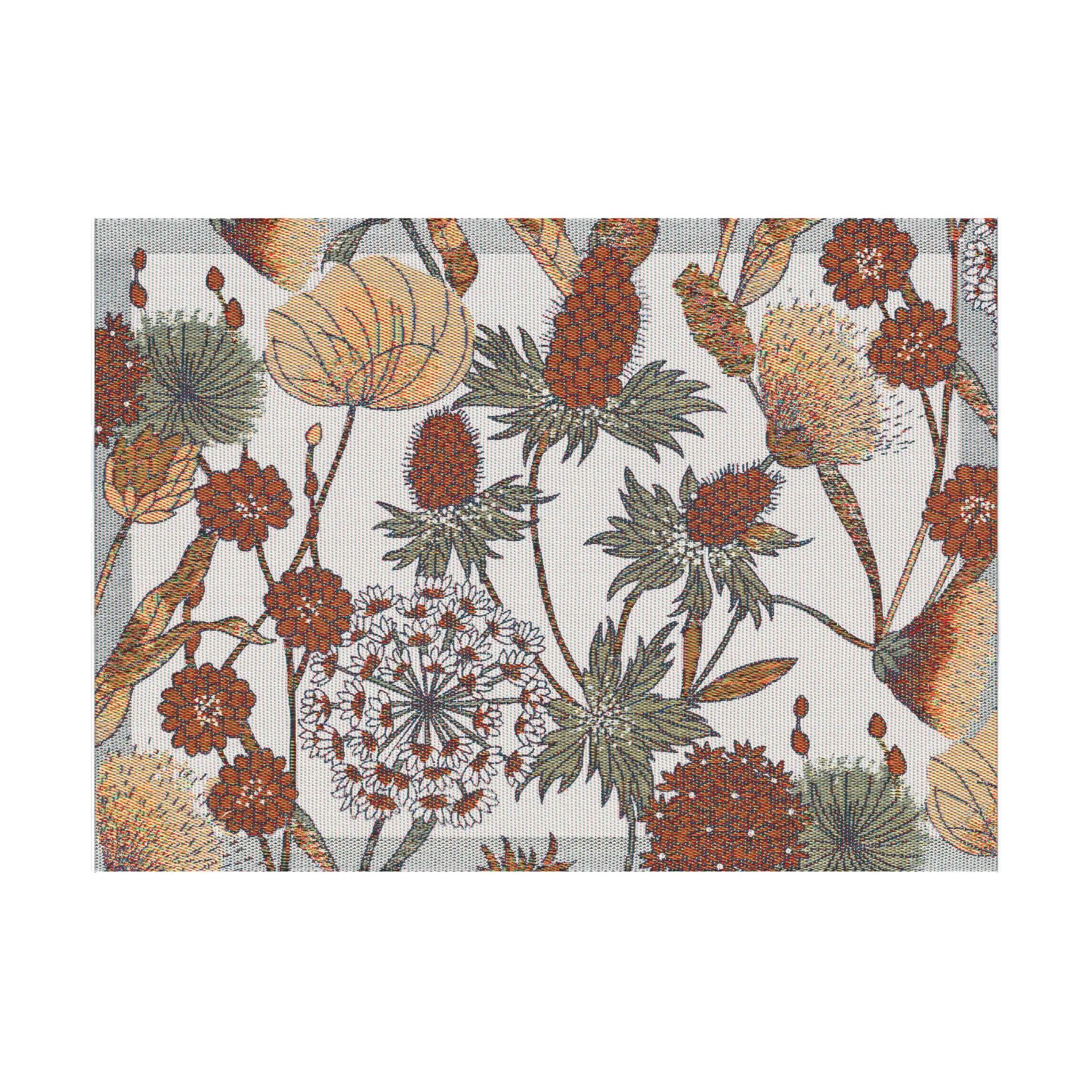 Autumn σουπλά 35x48 cm, Καφέ-κόκκινο Ekelund Linneväveri