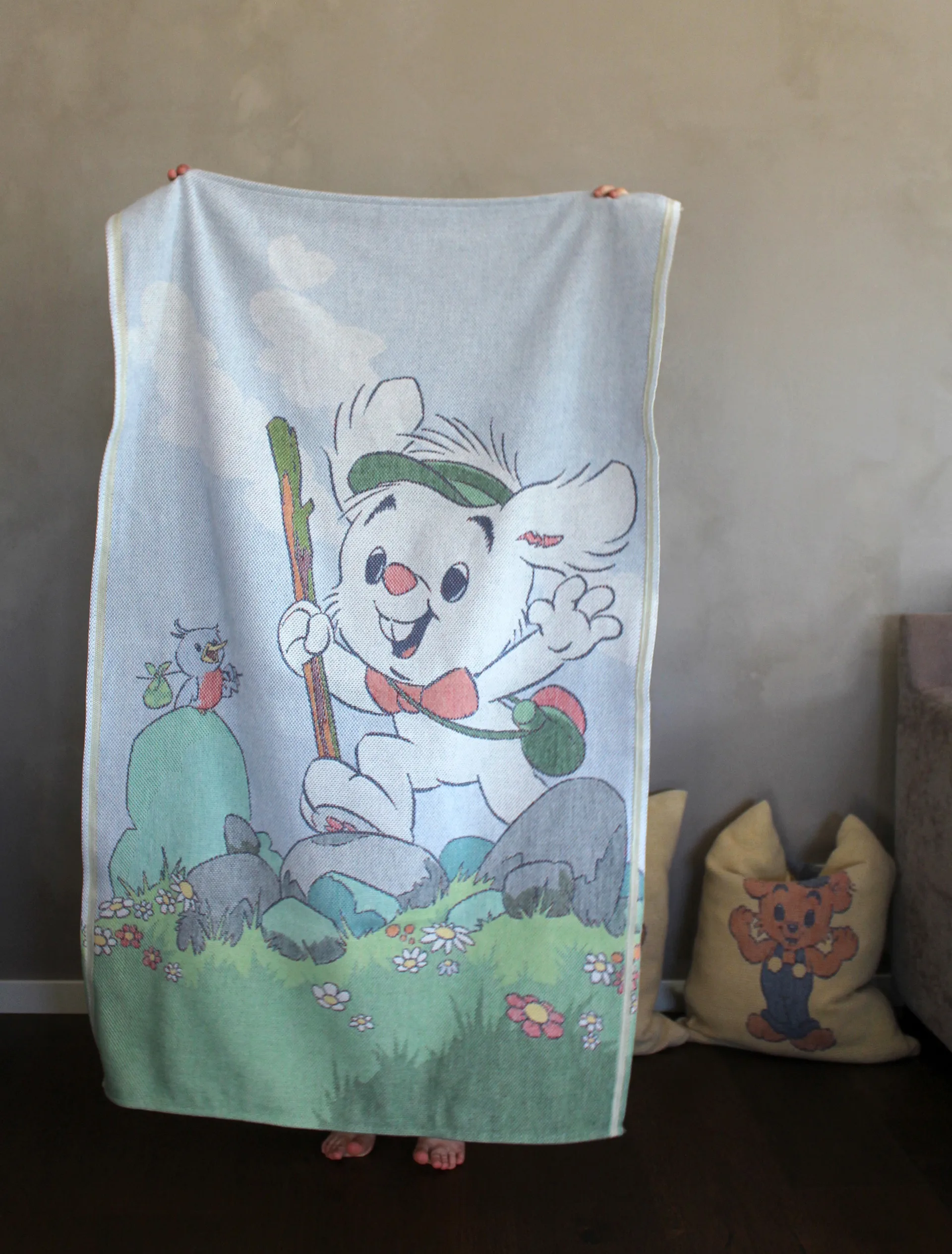 Παιδική κουβέρτα Äventyr 72x105 εκ., Multi Ekelund Linneväveri