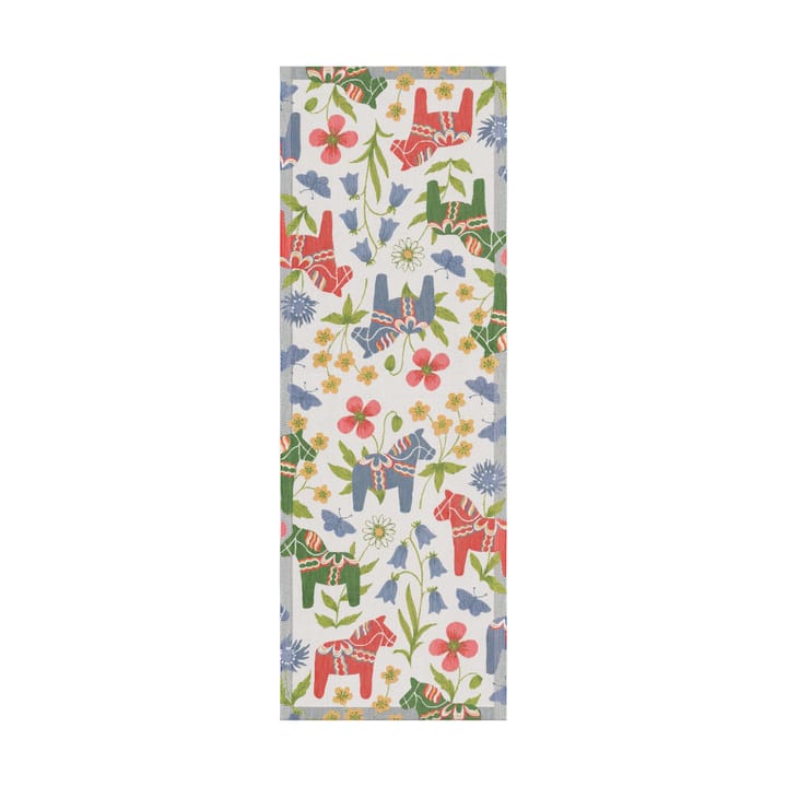 Blomsterhäst τραβέρσα 35x100 εκ. - Multi - Ekelund Linneväveri