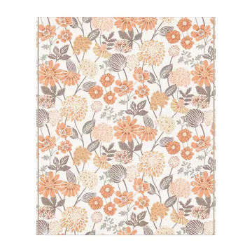 Bodum βαμβακερό ριχτάρι 140x170 cm - Πορτοκαλί - Ekelund Linneväveri