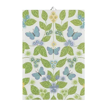 Fjärilsdröm πετσέτα κουζίνας 35x50 cm - Πράσινο - Ekelund Linneväveri