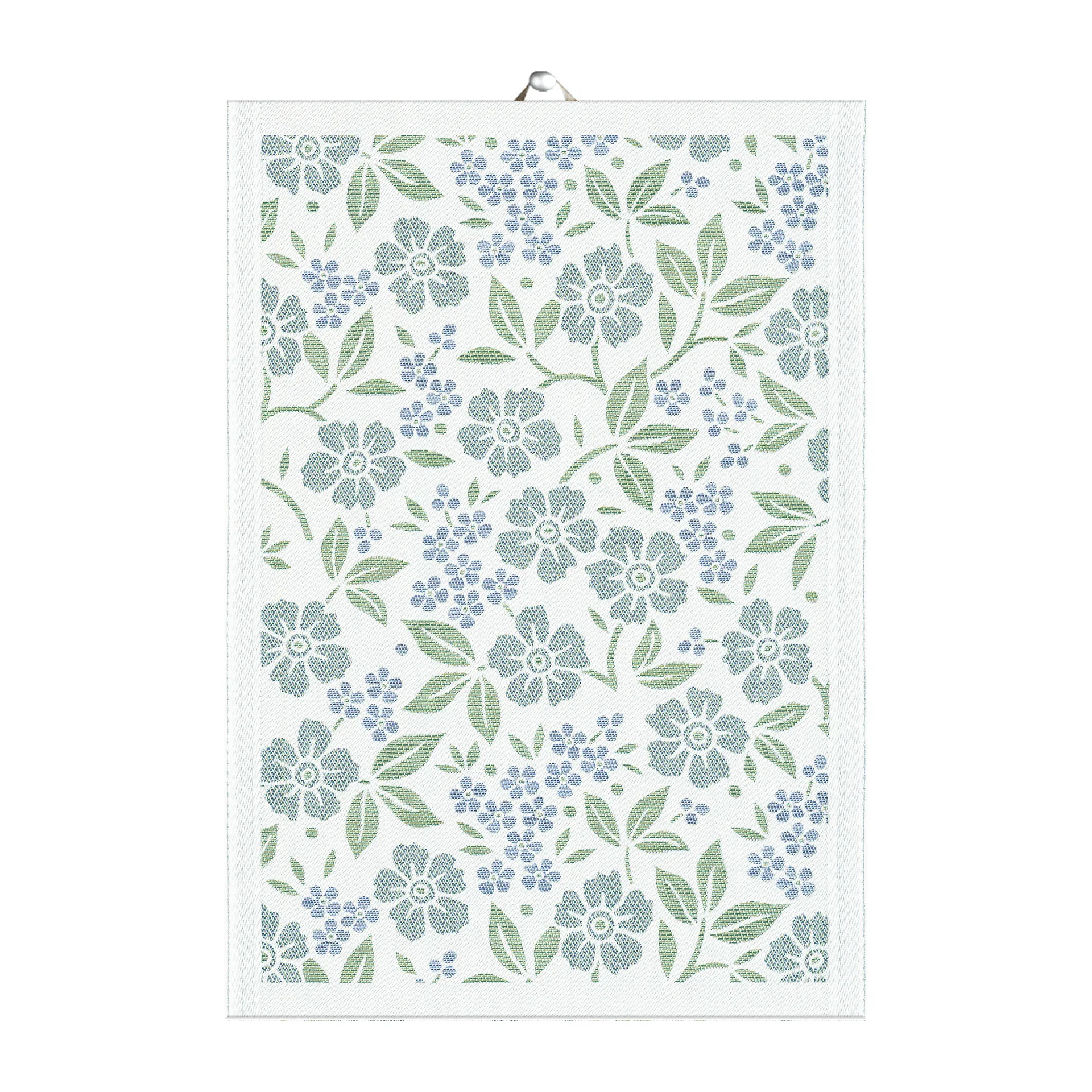 Förgätmigej πετσέτα κουζίνας 35x50 cm, Γαλάζιο Ekelund Linneväveri