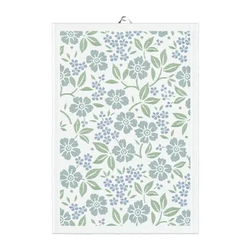 Förgätmigej πετσέτα κουζίνας 35x50 cm - Γαλάζιο - Ekelund Linneväveri